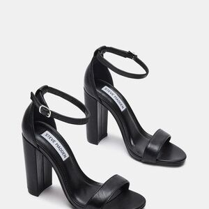 Steve Madden Elegant Black Block Heels